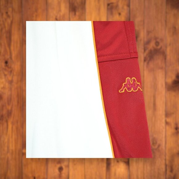 Kappa Mens Track Pants Size Small White / Red Retro Y2K Retro - Picture 4 of 8
